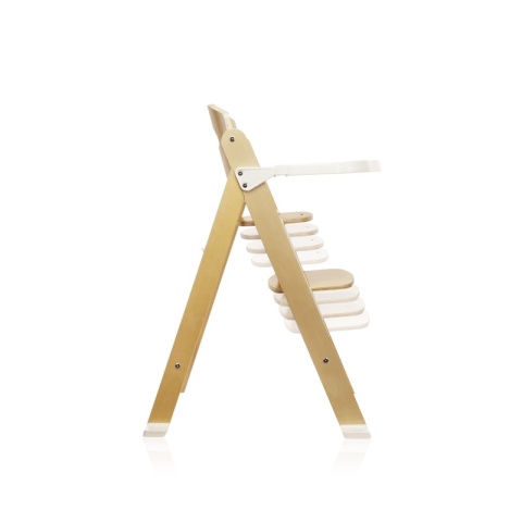 Krzesełko do karmienia Lionelo Floris White Natural do 40 kg