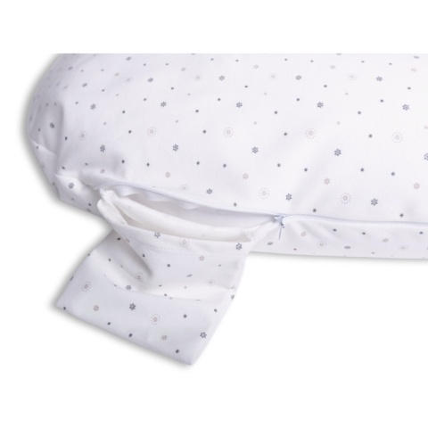 Poduszka pozycjonująca BabyMatex miniRELAX jersey 150 cm 01 gwiazdki