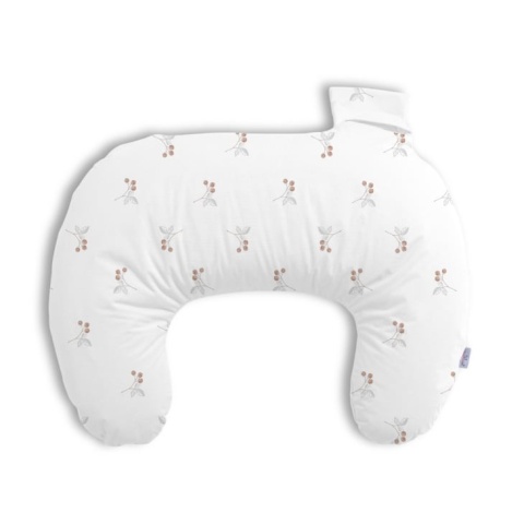 Poduszka pozycjonująca BabyMatex miniRELAX jersey 150 cm 02 kasztan