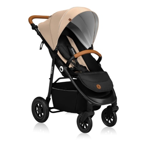 Wózek spacerowy Lionelo Natt Beige Sand do 22 kg