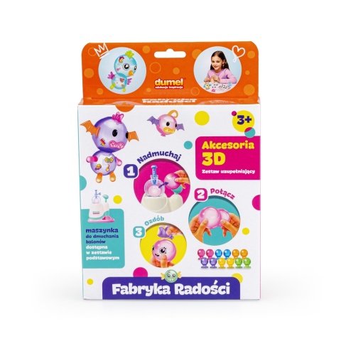 Zabawka Dumel Discovery Fabryka Radości - Akcesoria 3D DD30634 3l+ Zabawka Dumel Discovery Fabryka Radości - Akcesoria 3D DD30634 3l+