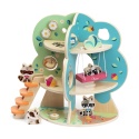 Zabawka Montessori Chicco Drewniany Domek Szopów My Wood Friends 2l+