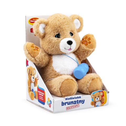Zabawka interaktywna Dumel Discovery Niedźwiadek brunatny DD30819 18m+