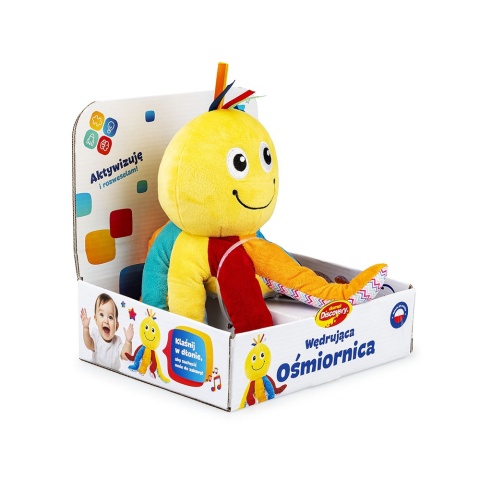 Zabawka interaktywna Dumel Discovery Wędrująca ośmiornica DD30829 18m+