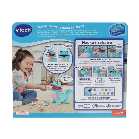 Zabawka interaktywna VTech Łasuch Aksolotl 62553 3l+ Zabawka interaktywna VTech Łasuch Aksolotl 62553 3l+