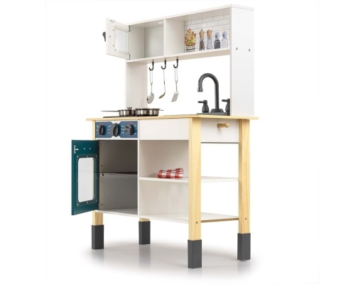 Zabawkowa drewniana kuchnia Milly Mally Astrid Ocean 3l+