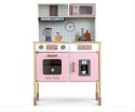Zabawkowa drewniana kuchnia Milly Mally Bjorn Pink 3l+