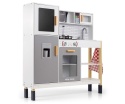 Zabawkowa drewniana kuchnia Milly Mally Esket Grey 3l+