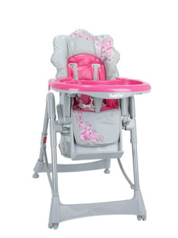 Krzesełko wielofunkcyjne BabyOno 2868 pink