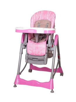 Krzesełko wielofunkcyjne Coto Baby Mambo pink