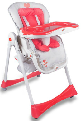 Krzesełko do karmienia Top Kids YB602A red