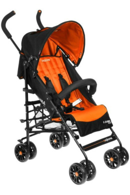 Wózek spacerowy Zuma Kids Explorer pomarańczowy