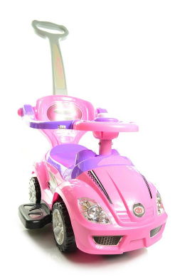 Jeździk pojazd dla dzieci Baby Mix Z382 pchacz pink