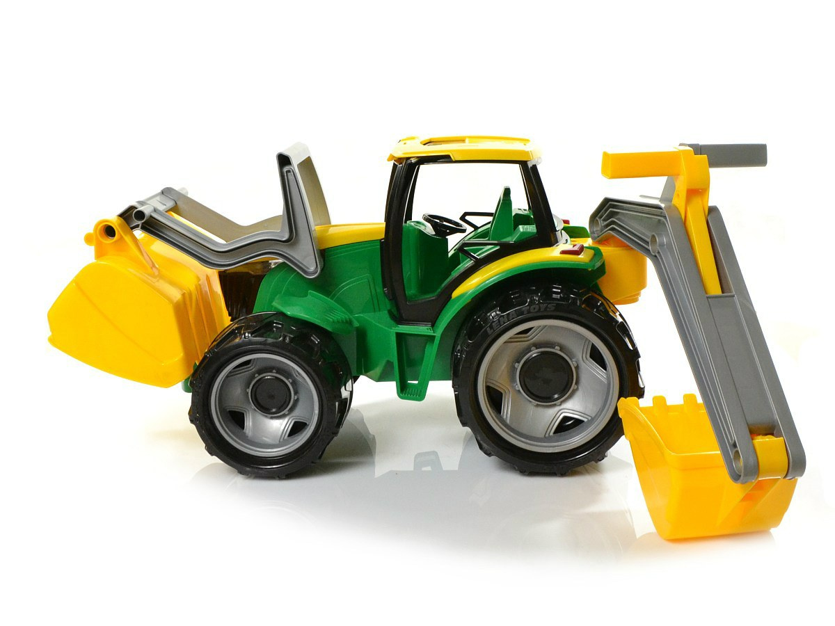 Pojazd Lena Traktor Spychacz Koparka 02080 Zielony Pojazd Lena Traktor Spychacz Koparka 02080 Zielony