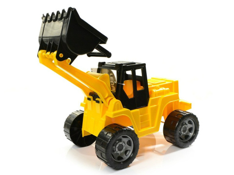 Pojazd Lena Wielki Spychacz Buldożer 02048 do 100kg Żółty Pojazd Lena Wielki Spychacz Buldożer 02048 do 100kg Żółty