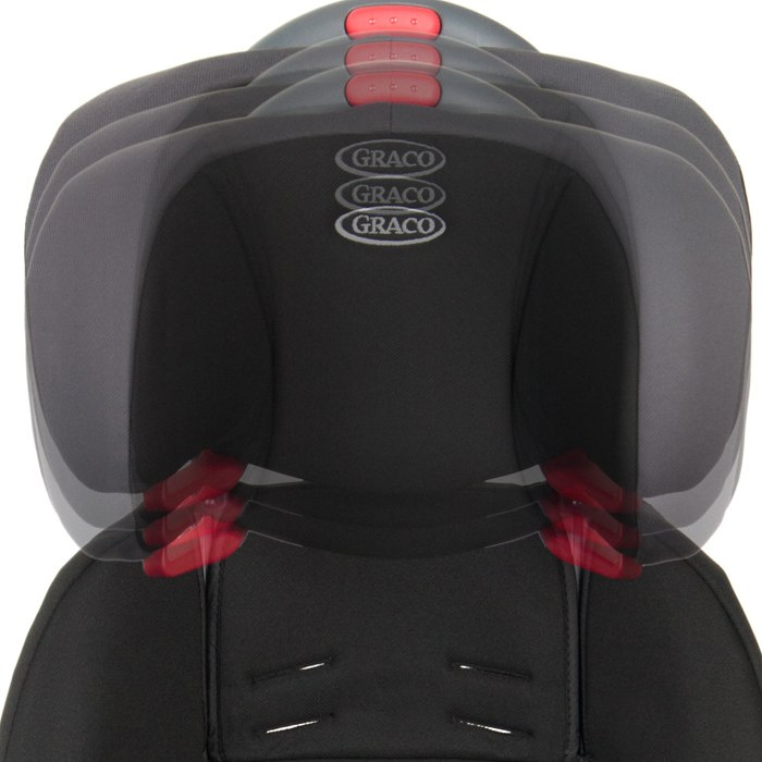 Fotelik samochodowy 9-36 kg Graco Nautilus Diablo + folia Fotelik samochodowy 9-36 kg Graco Nautilus Diablo + folia