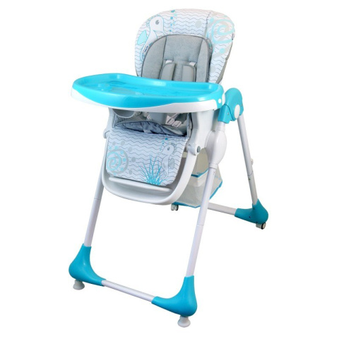 Krzesełko do karmienia Baby Mix YQ-188 Junior blue