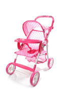 Wózek dla lalek Baby Mix 9366T-M1701W spacerówka