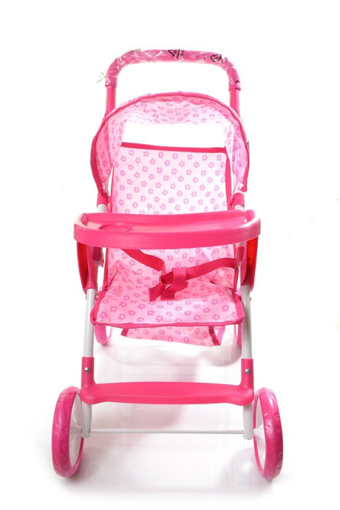 Wózek dla lalek Baby Mix 9366T-M1701W spacerówka Wózek dla lalek Baby Mix 9366T-M1701W spacerówka