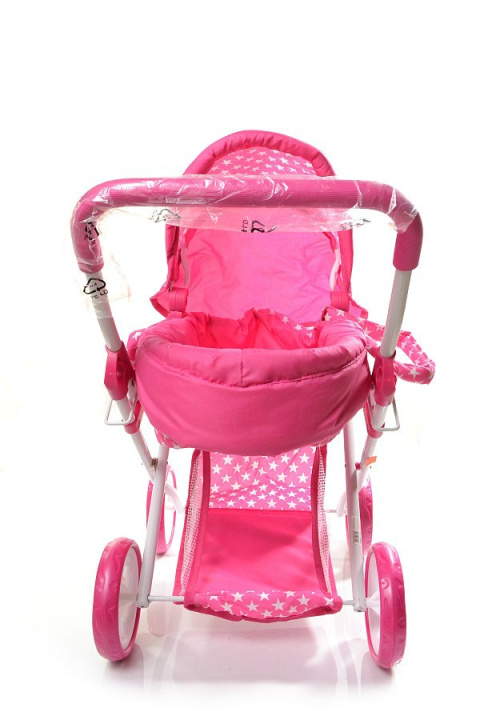 Wózek dla lalek Baby Mix 9369T-M1704W głęboki Wózek dla lalek Baby Mix 9369T-M1704W głęboki