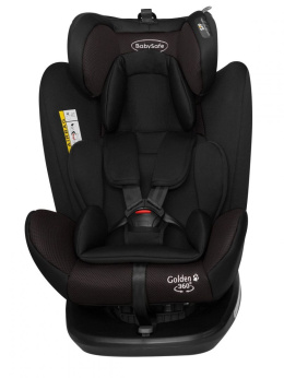 Fotelik samochodowy 0-36 kg BabySafe Golden 360 Black