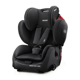 Fotelik samochodowy 9-36kg Recaro Young Sport Hero Performance Black