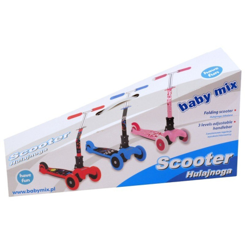 Hulajnoga trójkołowa Baby Mix CMC-006 Pink Hulajnoga trójkołowa Baby Mix CMC-006 Pink