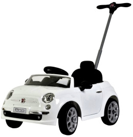 Mega Jeździdełko Baby Mix Fiat 500 Z3622 White