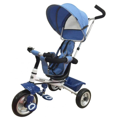 Rowerek dla dzieci Baby Mix Rapid B33-1 Navy Blue
