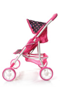 Wózek dla lalek Baby Mix ME-9353-M1206W spacerówka