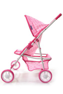 Wózek dla lalek Baby Mix ME-9304-M1701W spacerówka