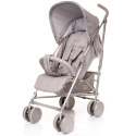 Wózek spacerowy 4Baby Le Caprice XVII Light grey